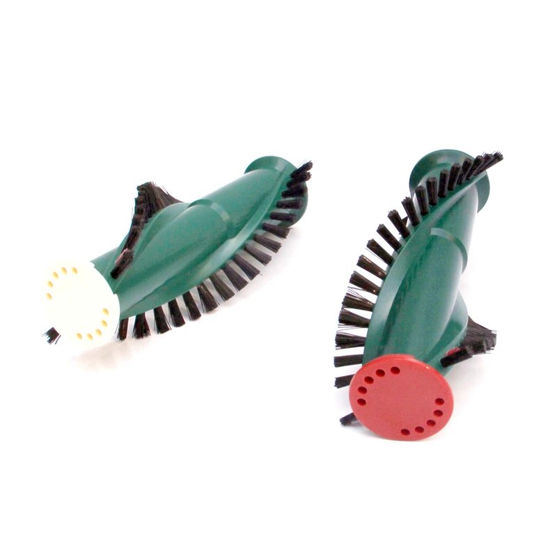 2-PCS/комплект щетины Роликовые щетки для Vorwerk VK118 120 121 122 VK130 VK135 EB340, ET340, EB350, EB351 кисти