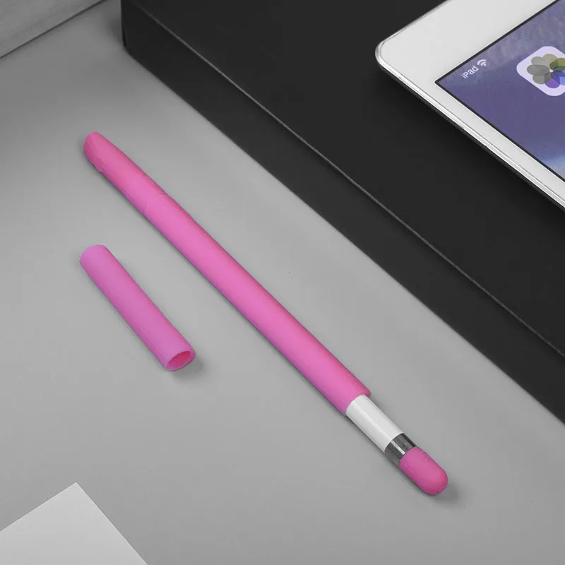 1 Набор 4 в 1 мягкий силиконовый нескользящий чехол для Apple карандаш, стилус, ручка, чехол для Apple Pencil Ipencil