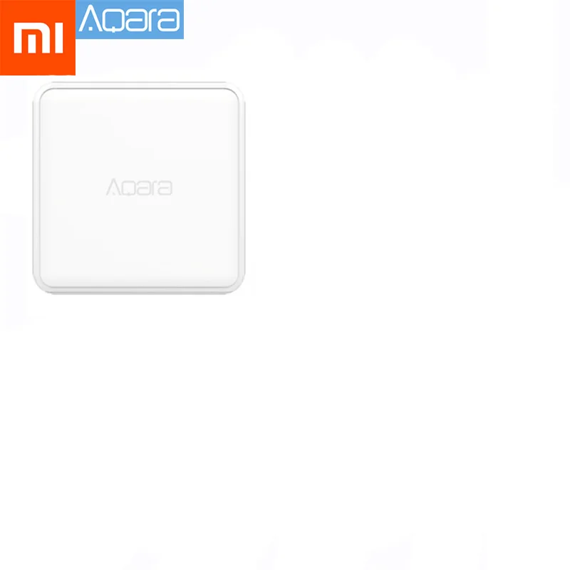 1pcs Xiaomi Aqara Magic Cube контроллер Zigbee версия управляется шестью мерами для умного дома устройство работает с приложением Mijia Home - Цвет: 1pcs