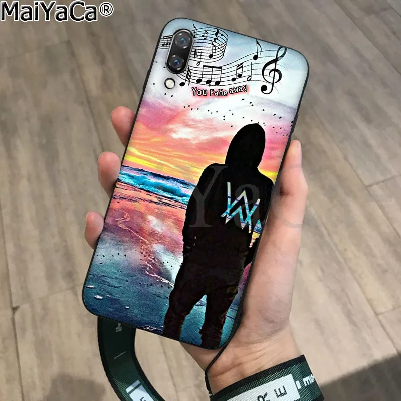 Цветной чехол для телефона MaiYaCa Fade Alan walker Huawei P20Lite P10 Plus Mate10Lite Mate20 P20 Pro Honor10