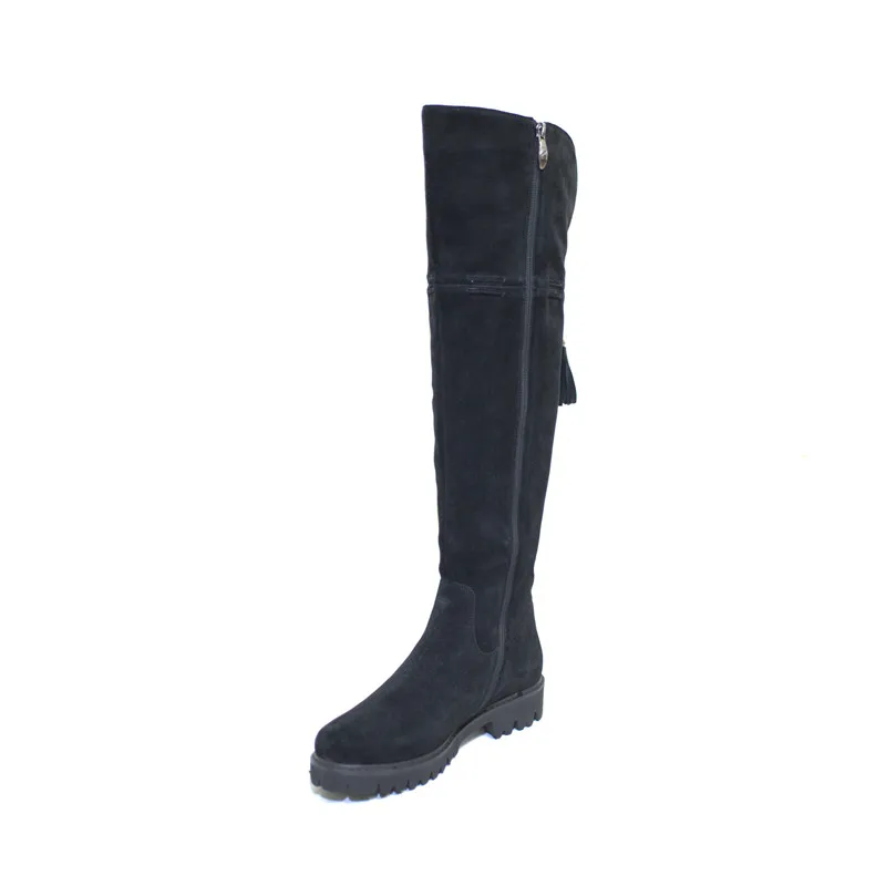 Pritivimin/FN84 женская замшевая обувь bottes femme зимняя теплая ручной работы с подкладкой