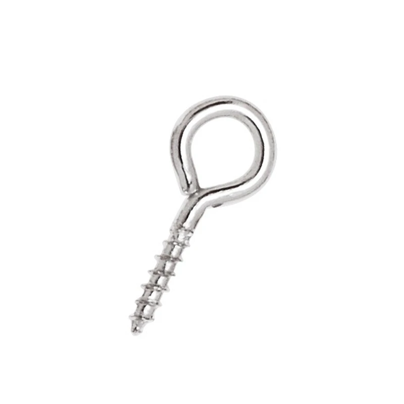 4*8 мм Ювелирные изделия винтовые заколки для глаз фурнитура подвесных верхних