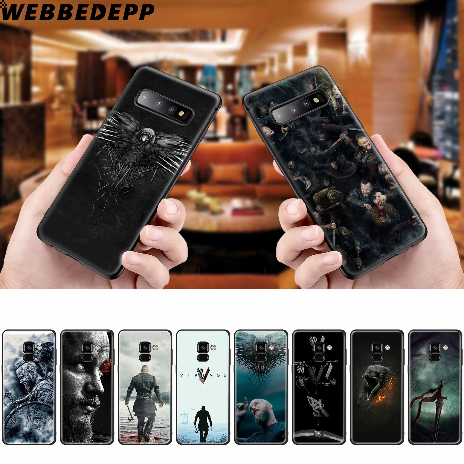 WEBBEDEPP Викинги ТВ шоу силиконовый чехол для Samsung Galaxy A3 A5 A6 A7 A8 A9 A10 A20 A30 A40 A50 A70 M10 M20 M30 |
