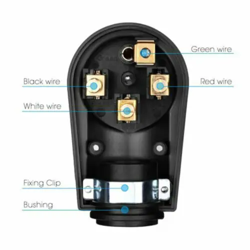 RV адаптер для отдыха 50 A 120 В штепсельная вилка Электрический с ручкой 3B08 |