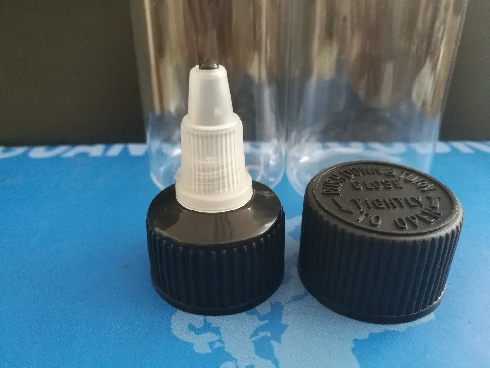 500 шт./лот 60 мл Премиум бутылки для сока с витой крышкой ПЭТ пластиковые