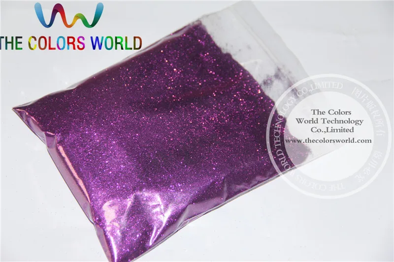 

B0801 Peach Purple Color Glitter powder -0.2MM nail glitter hexagon dazzling powder,DIY Flash powder