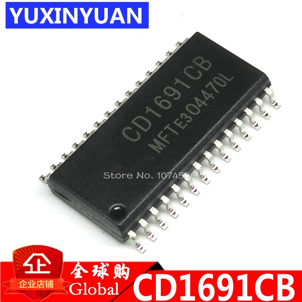 10 шт./лот монолитный радиочип CD1691CB CD1691 с FM/AM FM модуляцией SOP 28|fm module|radio modulesop 28 |