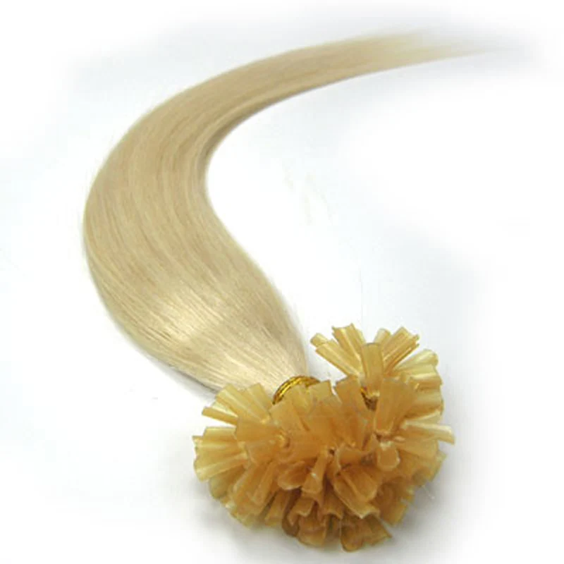 ZZHAIR 1"-26" Человеческие волосы Remy для наращивания в капсулах, кератиновые волосы для наращивания с u-образной окантовкой 40 г, 50 г, 60 г, 70 г, 100 шт/упаковка