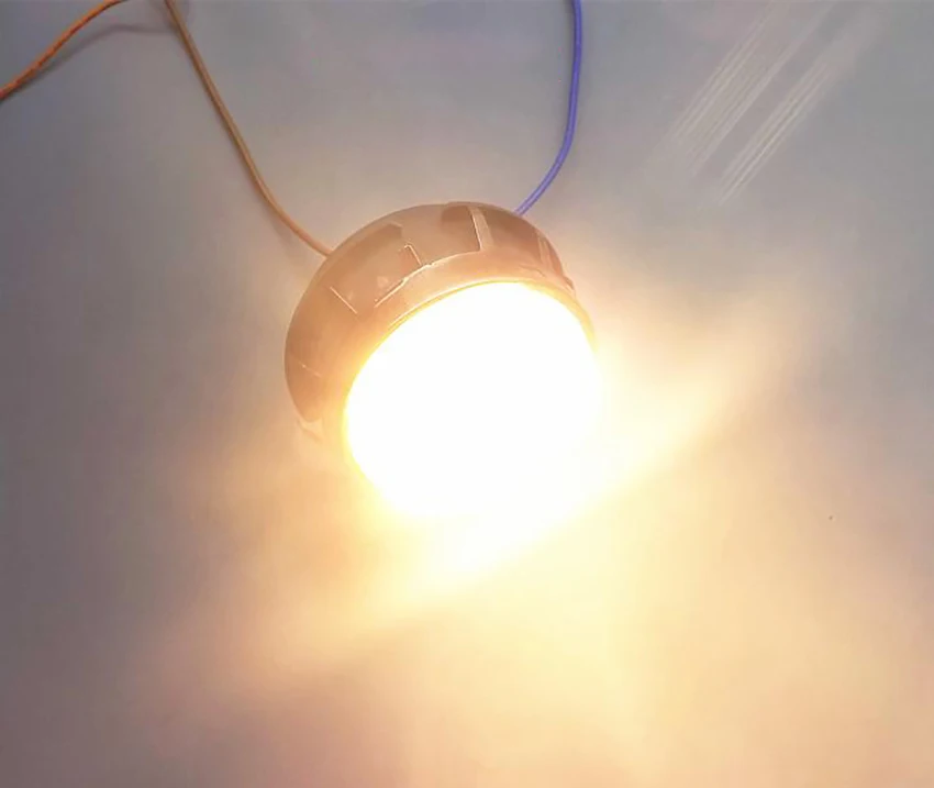 Небольшой светодиодный светильник прожектор с теплым светом AC 220V 3W лампа встроенный радиатор резистивный мощность понижающий драйвер 2700k светильник s светильник ing аксессуар