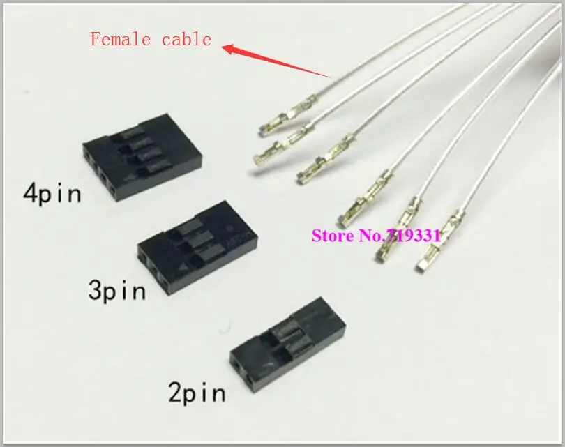 Dupont Line 2.54mm 2P 3PIN 4PIN 6PIN 12PIN DIY Electronice Accessories Cable Female &amp Male Terminals W./ 20CM | Обустройство дома