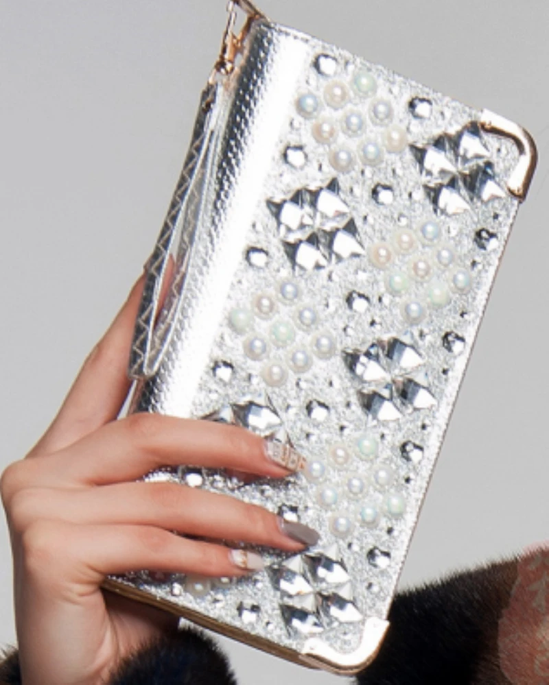 Новая женская Повседневная Сумка-клатч с длинной молнией вечерняя сумка-клатч из