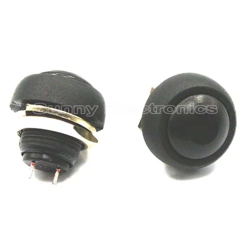 10Pack Black Mini Round Toggle Switch 12mm Momentary Push button | Автомобили и мотоциклы