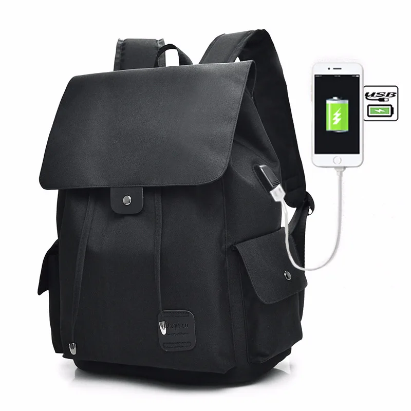 ETONTECK 2018 новые мужские рюкзаки с USB зарядкой унисекс дорожные сумки для ноутбука