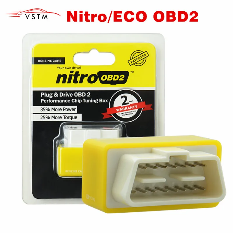 4 цвета Eco OBD2 и Nitro бензиновая вилка приводная производительность для чипа Benzine Чип
