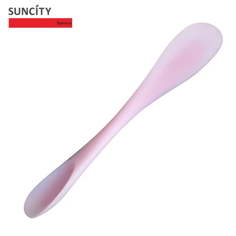 Двойной Силиконовый Многофункциональный крем масло для торта шпатель ложка