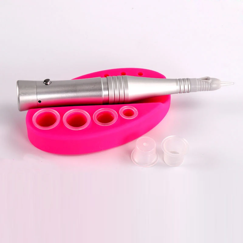 Овальный силиконовый держатель для инструментов татуировки подставка