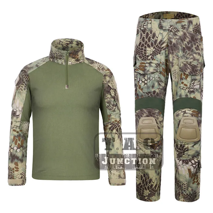 EmersonGear G3 Combat Unitform EmersonTactical BDU камуфляжная рубашка и брюки для военных страйкбола Мультикам для охоты - Цвет: MR