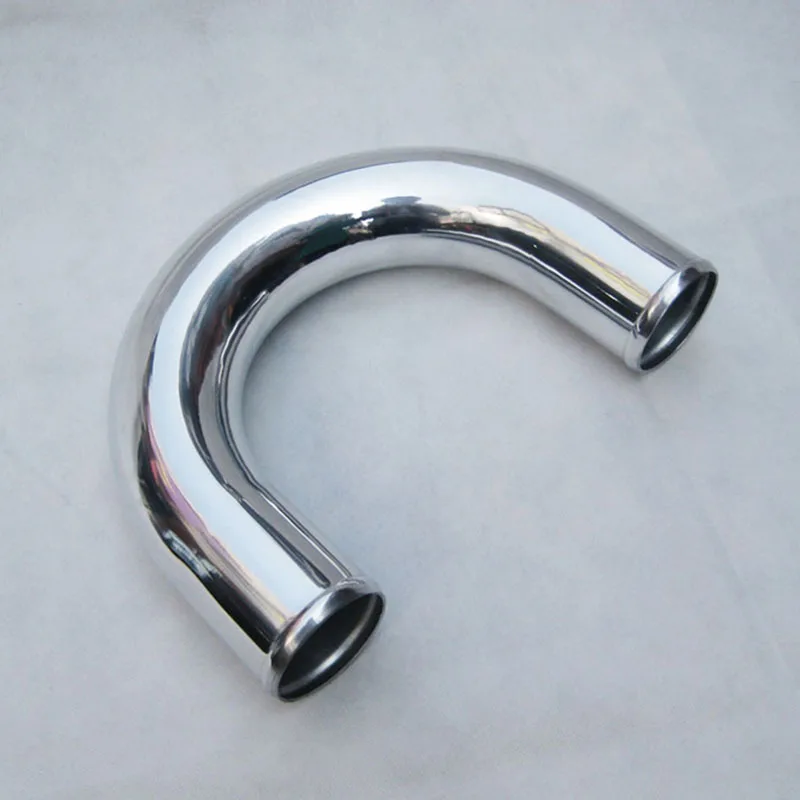 Алюминиевые выхлопные/Downpipe/интеркулер трубы 180 градусов OD: 38 мм 1 5 &quotДлина 600
