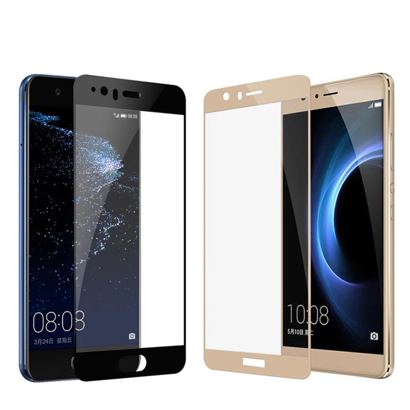 Wangcangli 2.5D полное покрытие закаленное Стекло для huawei mate 8 P8 Lite P9 P10 2017 Экран