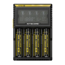 Зарядное устройство NITECORE D4 Digi зарядное с ЖК дисплеем для литий
