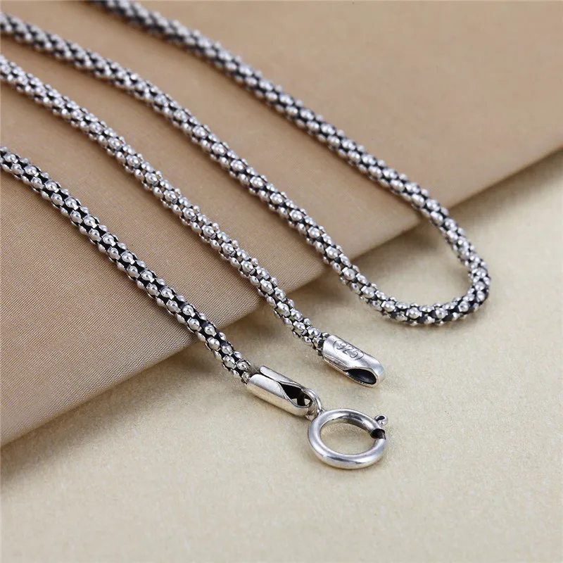 Ожерелье цепочка женское из серебра 925 пробы 40 см|choker for women|chain necklacesilver chain necklace |