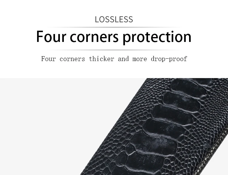 high quality Ostrich foot pattern Back cover Leather case for Samsung Galaxy 8 S8plus S9 S9plus Note 10 note 8 Genuine leather