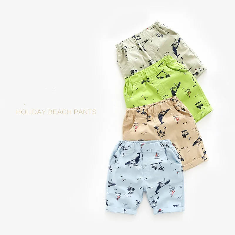 

2018 Shorts Boys Children Board Shorts Boys Casual Swimming Trunks Kids Clothing Fashion Style Short Beach pants
