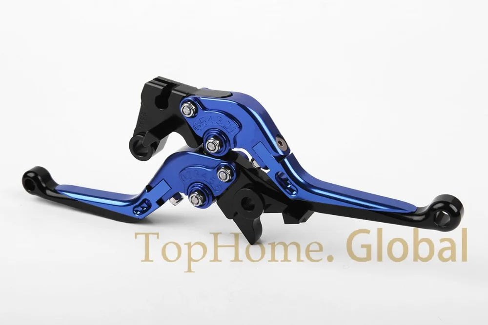 

Для YAMAHA YZF R1 1999 2000 2001 CNC Складные Выдвижные рычаги тормозного сцепления синий/черный