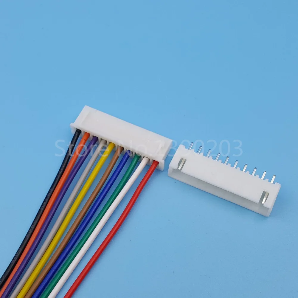 50 комплектов XH2.54 10Pin одноконец 15 см 24AWG провод к плате Соединительный Соединитель