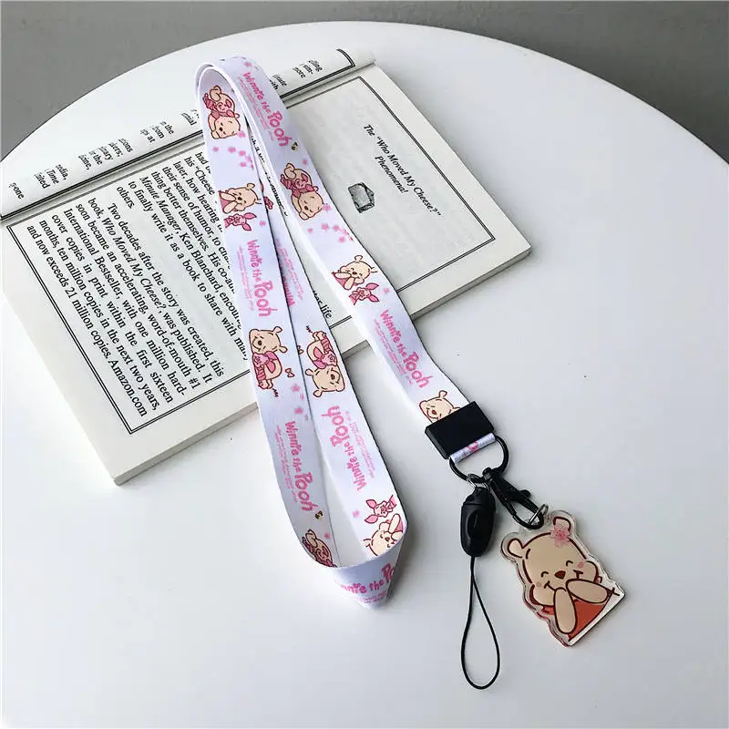 Ремешок для мобильного телефона, ремешок на шею для ключей, ID карты, USB веревка, мультяшный милый Микки Минни, аксессуары для airpods, чехол