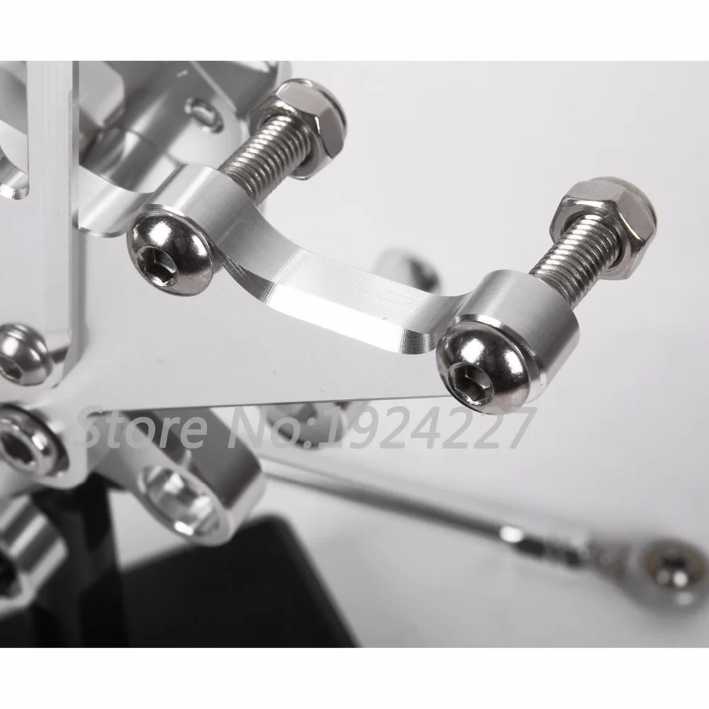 8 видов цветов CNC Rearsets для Triumph Daytona 675 2006-2014 задний комплект мотоциклетные