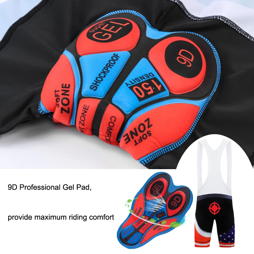 KiiXel USA Pro Team Велоспорт набор костюм для езды на горном велосипеде Майо Ropa Ciclismo