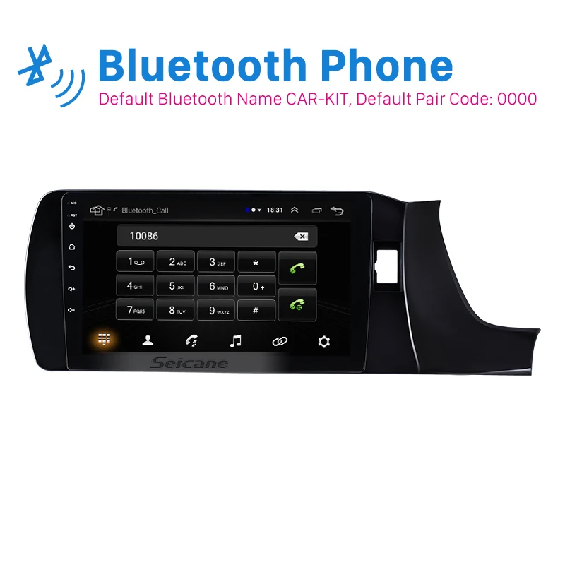 Seicane 2din для HONDA Amaze RHD 2018-2019 Android 8 1 сенсорный экран 9 дюймов GPS стерео AUX WIFI Поддержка