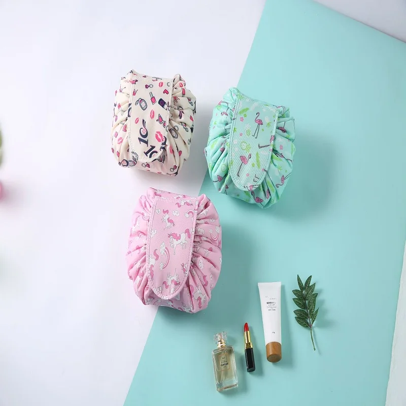 AcmeThink Drawstring Storage Bag Beauty Cosmetics Fashion Travel Portable Cosmetic Lazy Toilet | Компьютеры и офис
