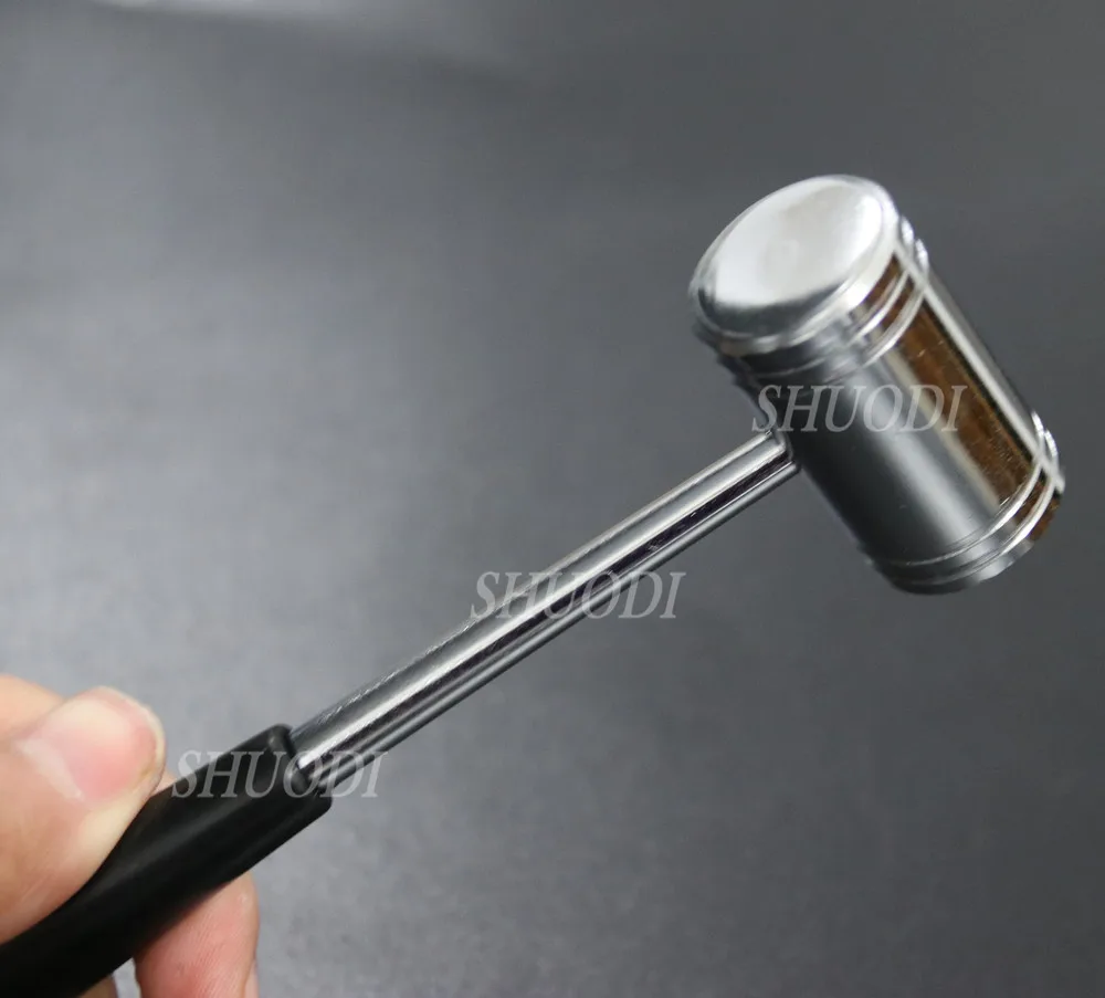 Костяная хирургическая молоток из нержавеющей стали с ручка резиновым покрытием