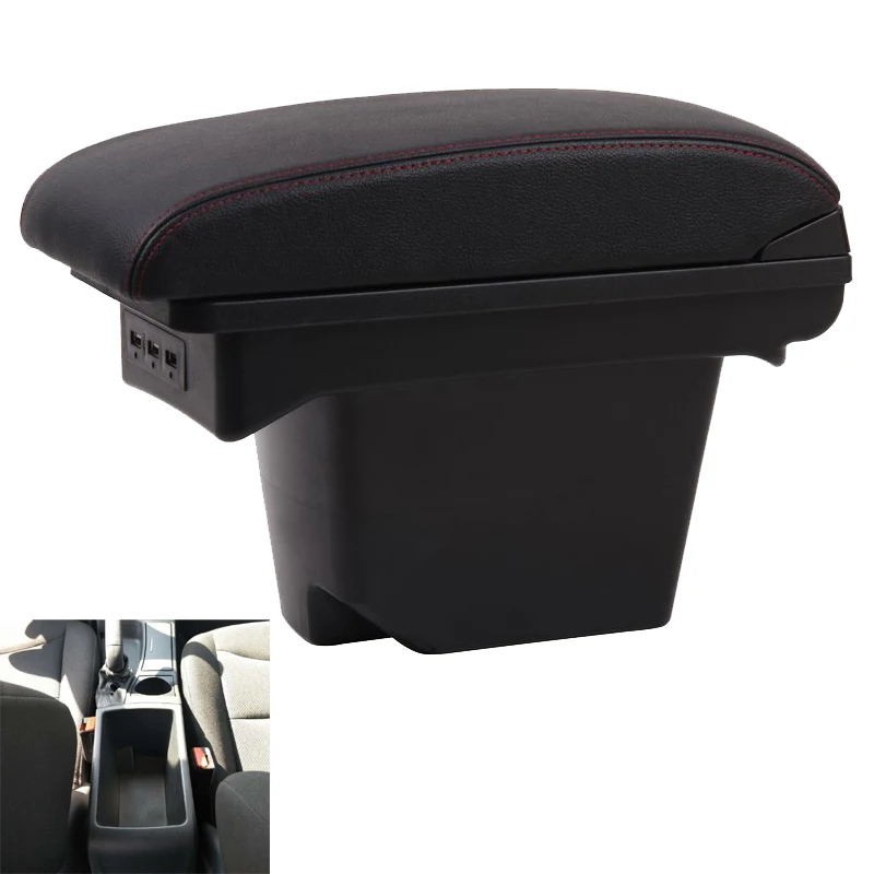 for2013 Citroen C4 Central armrest box One-piece Free assembly Double layer rechargeable With 13 c4 usb | Автомобили и мотоциклы