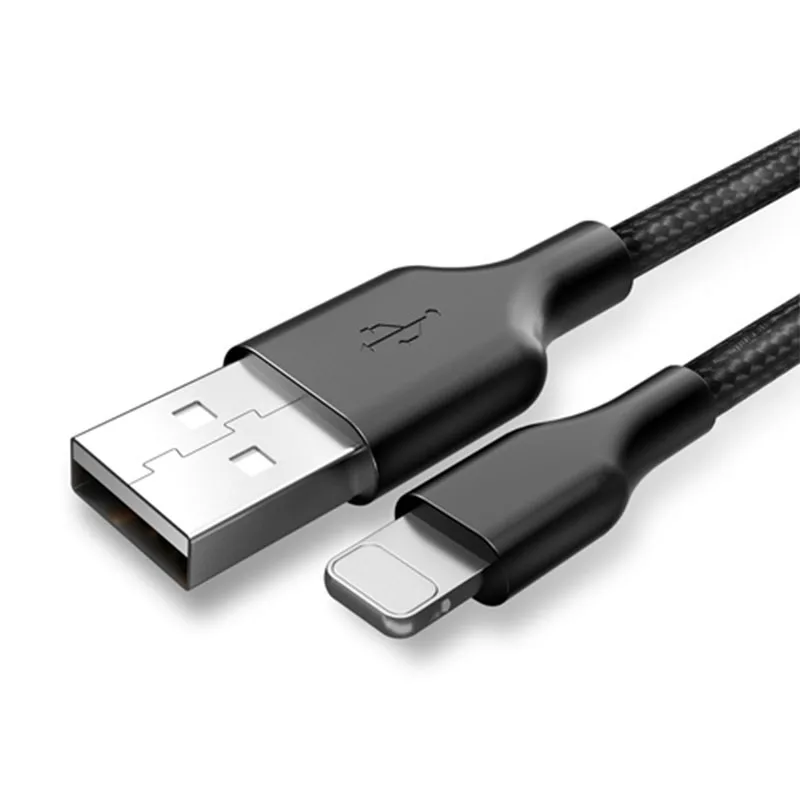 USB кабель для iPhone Xs Max Xr X 8 7 6 6s 5 Plus iPad Mini 0 25 м 1 2 кабели быстрой зарядки мобильного