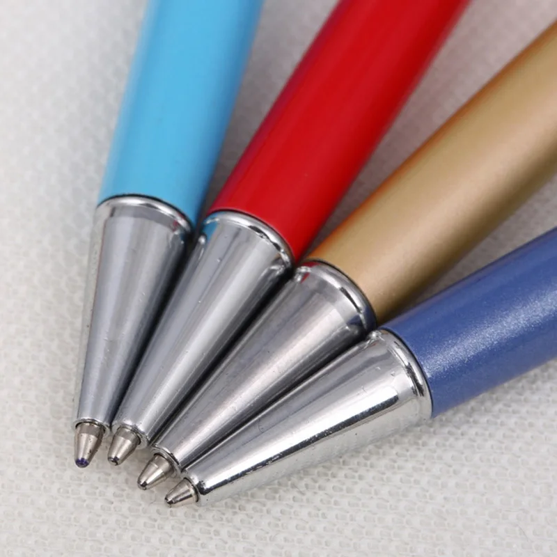 10 шт. кристальная ручка Алмазные шариковые ручки Канцтовары с черными чернилами