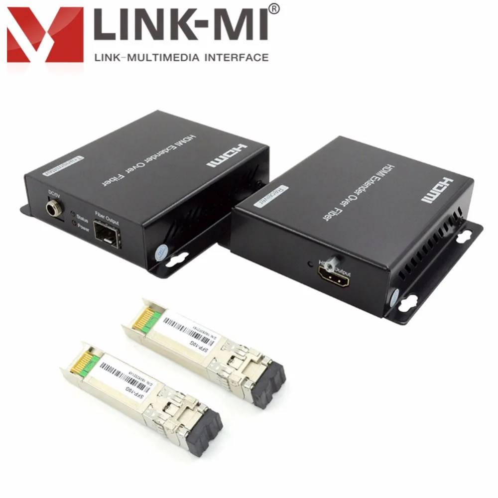 LINK MI ресивер ранзмиттера 300 м высокая совместимость HDMI через волоконно