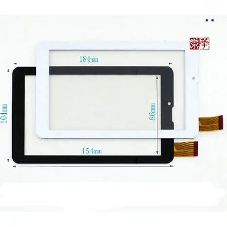 

Witblue New Touch Screen Digitizer Glass Touch Panel Sensor Replacement Parts For 7" Irbis TZ703 3G / TZ702 3G / TZ701 3G Tablet