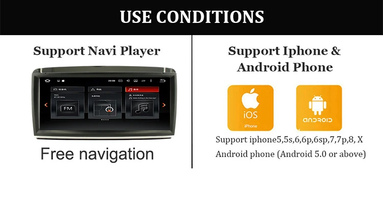 10,2" Android 9,0 Автомобильный плеер Navi для Mercedes Benz R Class W251 R280 R300 R320 R350 с Wifi gps стерео радио встроенный Carplay