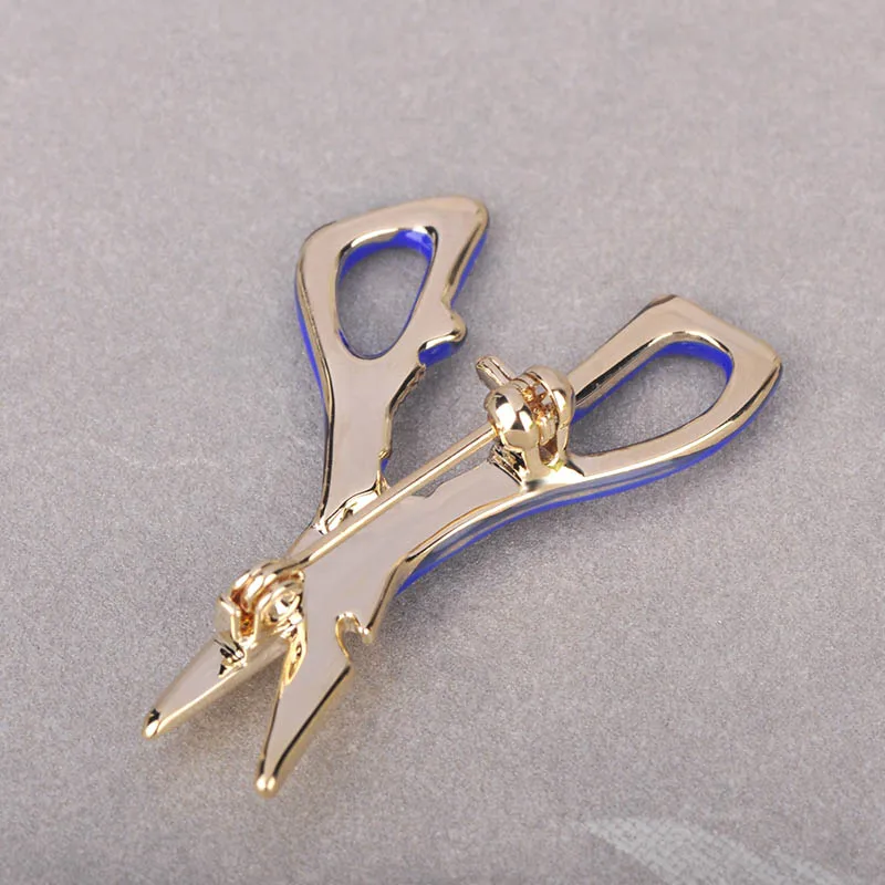 Эмалированные ножницы Funmor броши для женщин и мужчин аксессуары костюма пальто