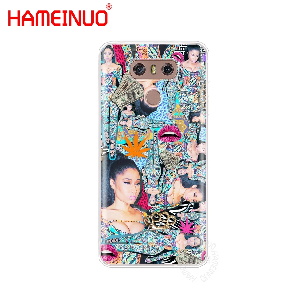 HAMEINUO Nicki Minaj Fashion Coque case phone cover for LG G6 G5 K10 M250N M250 2017 2016 | Мобильные телефоны и