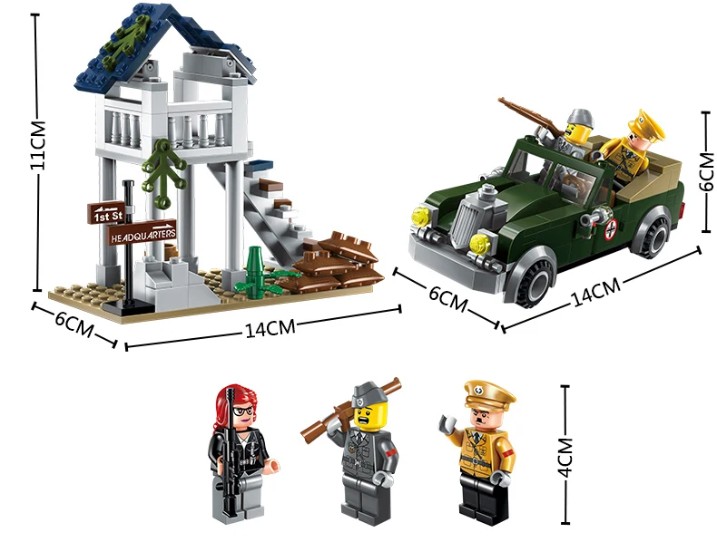 ZTEnlighten Building Block военного сражения сухопутные войска специального назначения