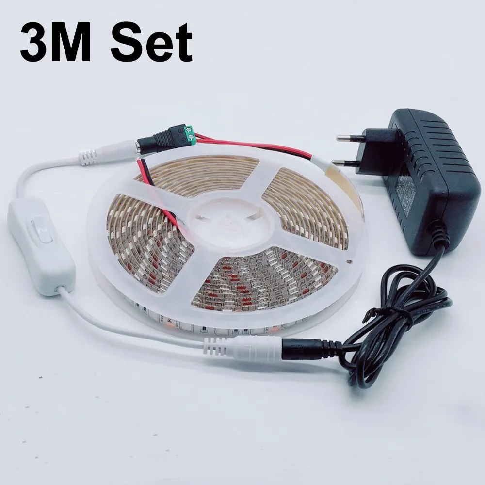 Растительные огни полный спектр светодиодные ленты цветок фитолампа 5 м