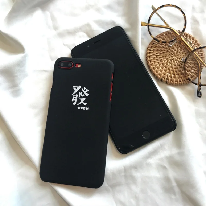 KaRue чехол для iPhone6 7 8 мобильного телефона iPhone7/8/6splus личности простого текста