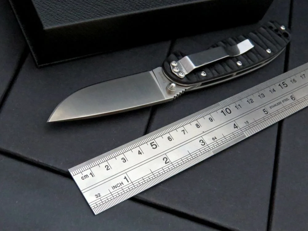 Храбрый истребитель RAT Модель 2 Складные лезвия Ножи AUS 8 лезвие G10 ручка карман