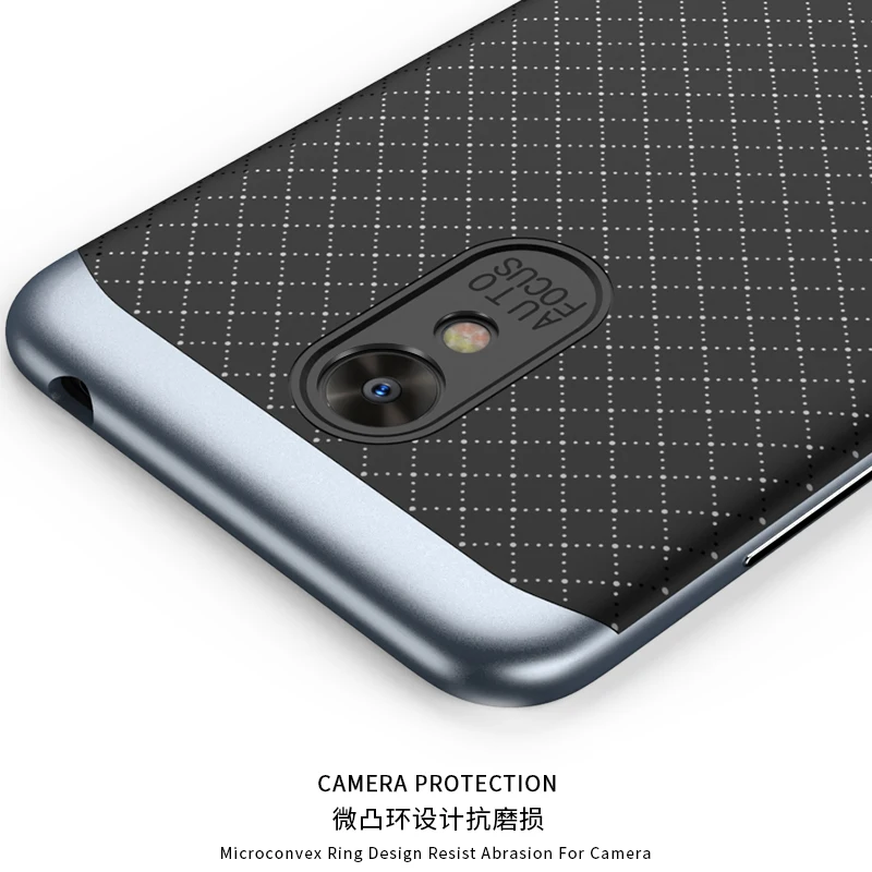 Чехол для meizu m6 оригинал бренд iPaky Note 6 чехол Тонкая Броня рамка из поликарбоната +
