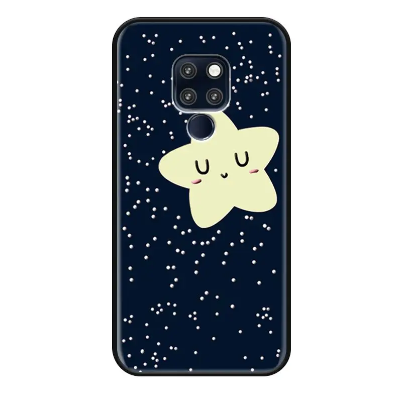 Украшение в виде ножниц в стиле "панк" розовый чехол для huawei MATE 20 PRO MATE 20 X защитный кожух окрашенные цветы рельефный чехол 20X Ретро дракон Звезда животных - Цвет: 10