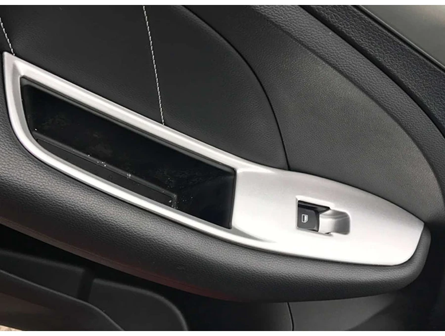 Для MG ZS автомобильные аксессуары Автомобильный держатель ручки двери Кнопка подъема окна переключатель украшение крышка отделка ABS/нержавеющая сталь